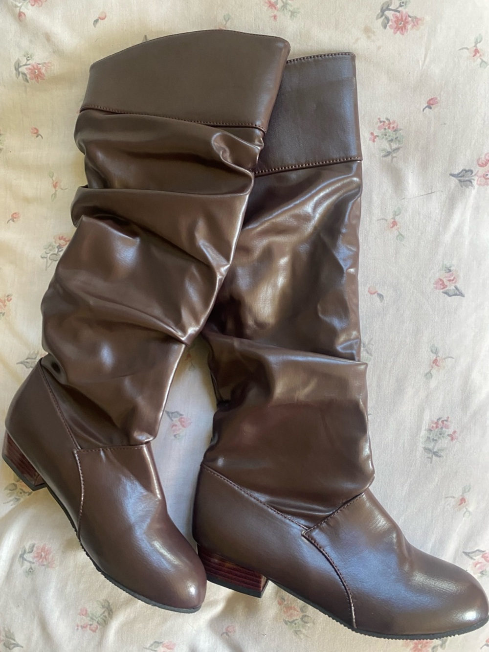 Women's Fall Knee-High Boots - Brown